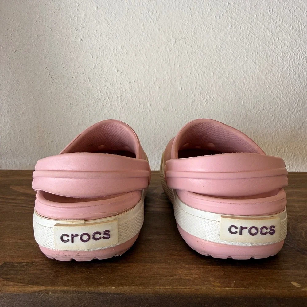 Crocs Crocband Pink Clogs Toddler Girls Size C6 C7